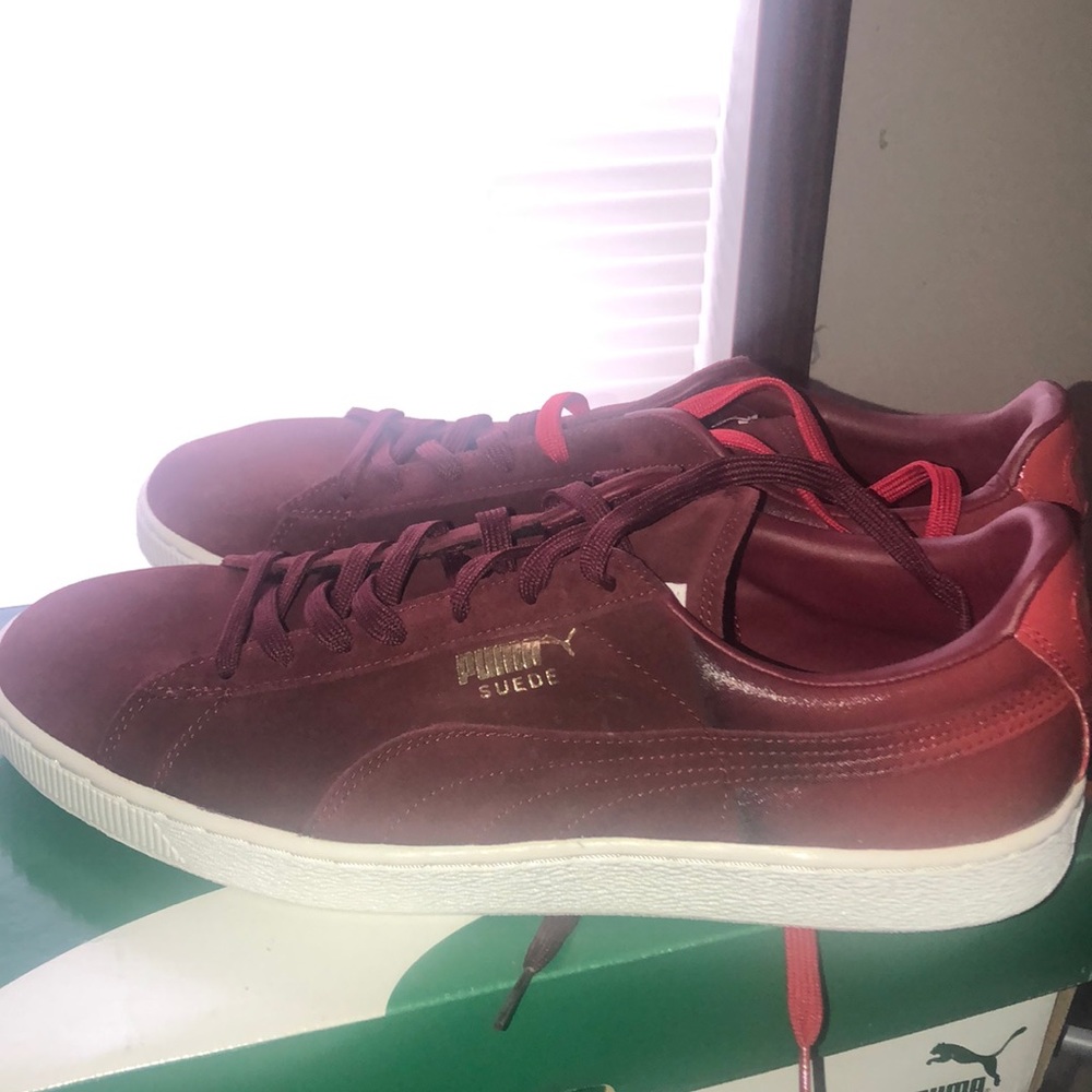 Puma Suede Classic Blur Suede Sneakers Size 13